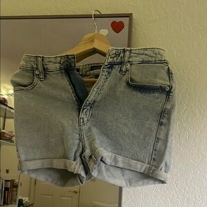 Wild Fable Blue Gray Jean Shorts Relaxed Fit